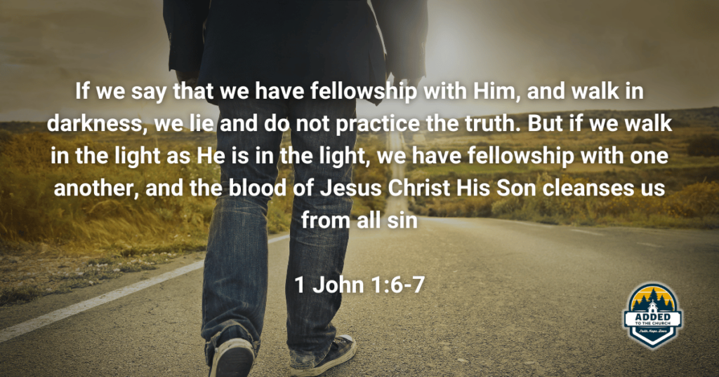 1 John 1:6-7