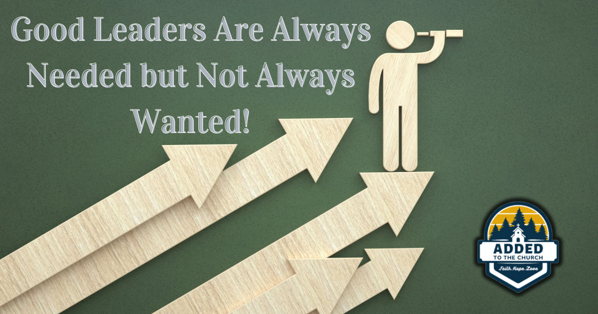 Good Leaders Are Always Needed but Not Always Wanted!