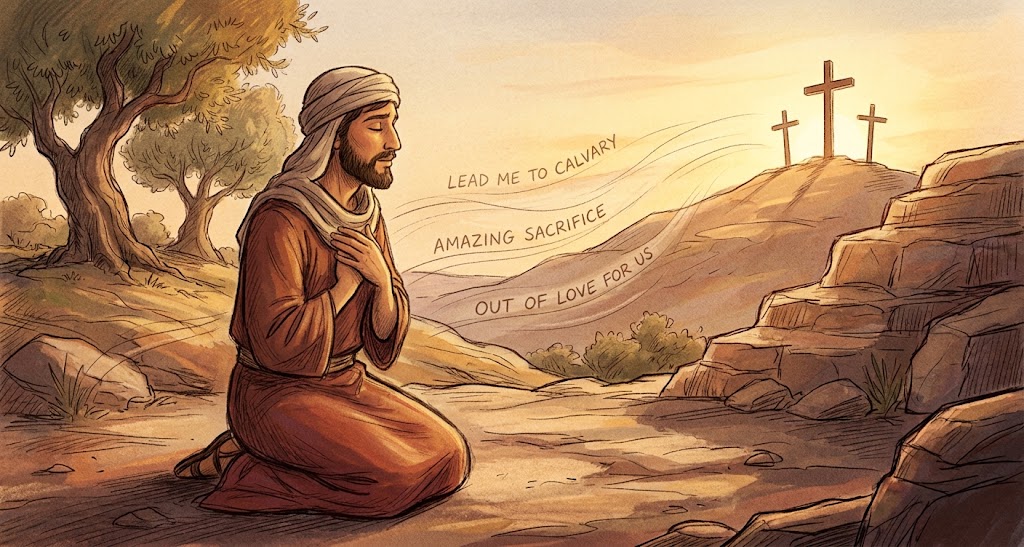 Lead Me to Calvary - based on hymn